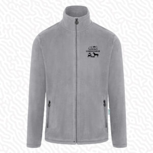 Fleece Jacke Herren mit Stick in verschiedenen Farben